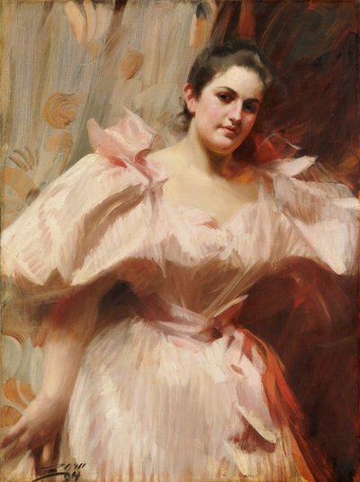 Porträt von Frieda Schiff von Anders Leonard Zorn